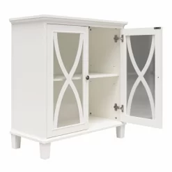Catrin Accent Cabinet With Glass Doors - Room & Joy -Room & Joy GUEST 06cd3a6b 4b17 42f9 902b 4330ad823206