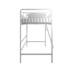 Twin Kaila Metal Loft Bed White - Room & Joy -Room & Joy GUEST 06fb1806 0984 4b98 a59f 7e2909ff2ab0