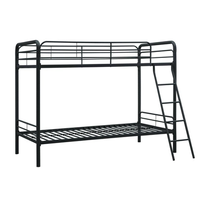 Twin Over Twin Evan Metal Bunk Bed - Room & Joy 12 Twin Over Twin Evan Metal Bunk Bed - Room & Joy - Image 10