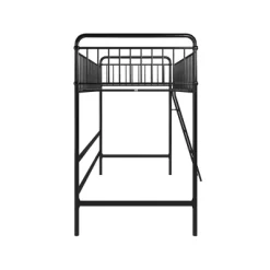 Twin Kaila Metal Loft Bed Black - Room & Joy -Room & Joy GUEST 0e611f17 2674 4b9a b66a 984091e1b412