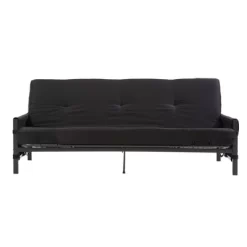6" Mattress With Fairview Storage Futon Black - Room & Joy -Room & Joy GUEST 0f3804ae 3868 497a a083 f939cc14cc4c