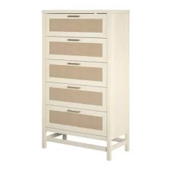 Latta 5 Drawer Dresser Ivory Oak/Faux Rattan - Room & Joy 15 Latta 5 Drawer Dresser Ivory Oak/Faux Rattan - Room & Joy -Room & Joy GUEST 12d1f1b9 da5e 45dc 807b fa949ab6d665