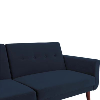 Fiore Modern Futon Faux Leather - Room & Joy 14 Fiore Modern Futon Faux Leather - Room & Joy - Image 12