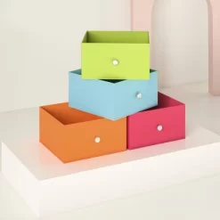 Elannie Avenue Nightstand With 2 Fabric Bins - Room & Joy -Room & Joy GUEST 1623b8f1 e6e9 495e a6f5 3e0302e625e9