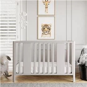 Room & Joy Emmett Curved Post 3-in-1 Crib - Sharkey Gray 3 Room & Joy Emmett Curved Post 3-in-1 Crib - Sharkey Gray