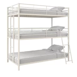 Triple Twin Zeke Metal Bunk Bed - Room & Joy -Room & Joy GUEST 215ae8b1 75d0 43d6 b8d2 0ec33185bb16