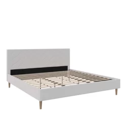 Venus Tufted Upholstered Bed Gray Linen - Room & Joy 25 Venus Tufted Upholstered Bed Gray Linen - Room & Joy -Room & Joy GUEST 21bc7159 52e0 488d 87a2 b0afe3ab0358