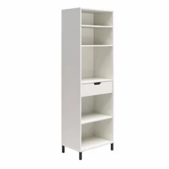 Vario Open Cabinet With Drawer White - Room & Joy -Room & Joy GUEST 224bb622 bc17 4647 859f 393064a399b2
