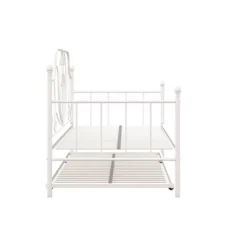 Twin Leila Metal Daybed And Trundle White - Room & Joy -Room & Joy GUEST 22c96d4c cccf 487a a639 ed54bc646f96
