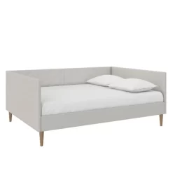 Valerian Upholstered Daybed Gray Linen - Room & Joy 31 Valerian Upholstered Daybed Gray Linen - Room & Joy -Room & Joy GUEST 22cc434b 9845 482e 896e f3c36d59e84c