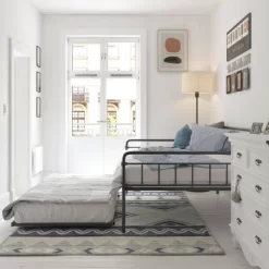 Waldorf Metal Daybed And Trundle - Room & Joy -Room & Joy GUEST 237f1ed0 7d82 430b 88ea 18267f3151d3