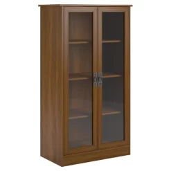 53" Auburn Hill Bookcase With Glass Doors Room & Joy -Room & Joy GUEST 23b993d4 1dc0 47e3 85d3 3a87e629db20