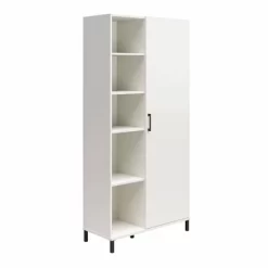 36" Vario 1 Door Wide Storage Cabinet White - Room & Joy -Room & Joy GUEST 23e85767 993c 4eff a9c8 85752b82ed85