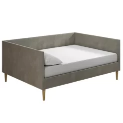 Full Fabio Velvet Mid Century Daybed - Room & Joy -Room & Joy GUEST 295a3054 8c80 40bd adf0 cb228bf7472c