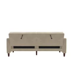 Isabella Tufted Transitional Futon - Room & Joy -Room & Joy GUEST 2b3d869f 0bcd 4f61 b186 df741741ba99