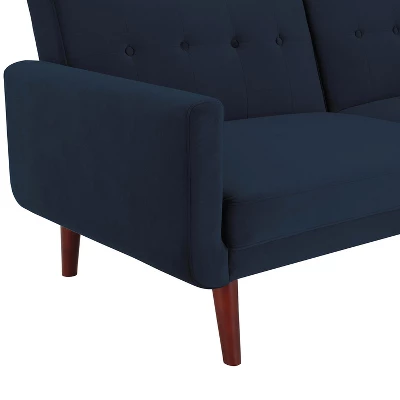 Fiore Modern Futon Faux Leather - Room & Joy 12 Fiore Modern Futon Faux Leather - Room & Joy - Image 10