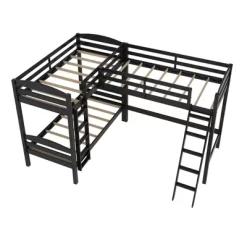 Twin Veronica Triple Wood Bunk Bed - Room & Joy 21 Twin Veronica Triple Wood Bunk Bed - Room & Joy -Room & Joy GUEST 34a5707f be9c 445b acfb 6f5cbdfb2ea2
