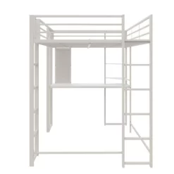Full Adele Loft Bed Off White - Room & Joy -Room & Joy GUEST 3768e1e5 2677 41ac 86bd e615085c35f8