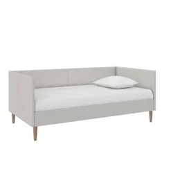 Valerian Upholstered Daybed Gray Linen - Room & Joy 30 Valerian Upholstered Daybed Gray Linen - Room & Joy -Room & Joy GUEST 384089b2 e44d 4267 861b 622e0640b6bf