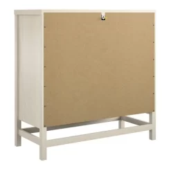 Latta 2 Door Storage Cabinet Ivory Oak/Faux Rattan - Room & Joy -Room & Joy GUEST 38e0e0ee c77a 48e1 a981 cf55299af666