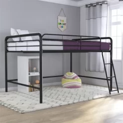 Full Adeline Junior Metal Loft Bed - Room & Joy 22 Full Adeline Junior Metal Loft Bed - Room & Joy -Room & Joy GUEST 3a44d6ab 9b81 4f00 b936 bba0711694cf