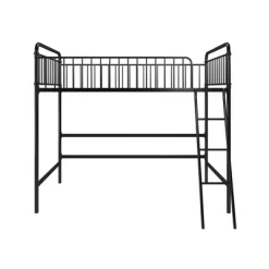 Twin Kaila Metal Loft Bed Black - Room & Joy -Room & Joy GUEST 3cf1abc0 f00f 44c7 a593 982b90d57448