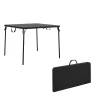XL 38.5" Fold In Half Card Table With Handle Black - Room & Joy -Room & Joy GUEST 3d1d6c66 7692 4729 8368 4ba9ea4a0884