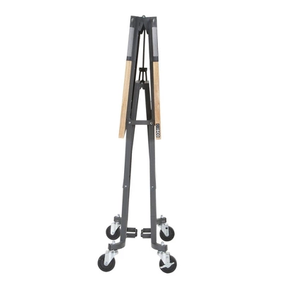 Portable Workbench /Craft Desk/ Folding Utility Table Steel Gray - Room & Joy 11 Portable Workbench /Craft Desk/ Folding Utility Table Steel Gray - Room & Joy - Image 9