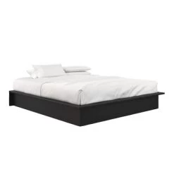 King Milania Faux Leather Upholstered Platform Bed - Room & Joy -Room & Joy GUEST 3fabba9e 528a 44ca 8ed1 12aad5ce377c