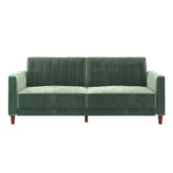 Pin Tufted Velvet Transitional Futon - Room & Joy -Room & Joy GUEST 42558902 379d 4c73 83dd d53d828ec34f