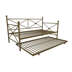 Twin Laura Twin Daybed Gold - Room & Joy -Room & Joy GUEST 428b5ba7 39cb 4d4a 9e77 c216f8d9abac