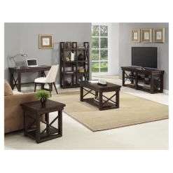 60" Hathaway Wood Veneer Bookshelf/Room Divider Espresso - Room & Joy 8 60" Hathaway Wood Veneer Bookshelf/Room Divider Espresso - Room & Joy -Room & Joy GUEST 44035ca7 ce41 47a3 a6b8 cde8c72ca959