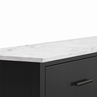 Morganfield Wide 6 Drawer Marble Top Dresser - Room & Joy 9 Morganfield Wide 6 Drawer Marble Top Dresser - Room & Joy - Image 7