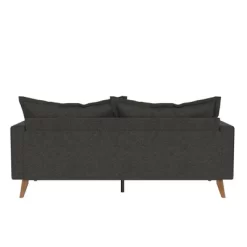 Maryan Pillowback Wood Stretcher Sofa Gray Linen - Room & Joy 17 Maryan Pillowback Wood Stretcher Sofa Gray Linen - Room & Joy -Room & Joy GUEST 4538ad06 746c 4572 997f 4006936256c1