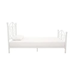 Twin Kids' Bombay Metal Bed White - Room & Joy -Room & Joy GUEST 4c9dcdc4 3868 47e8 a461 34d7f13cd052