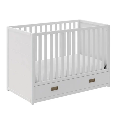 Room & Joy Adam 3-in-1 Convertible Storage Crib Nursery - White 6 Room & Joy Adam 3-in-1 Convertible Storage Crib Nursery - White - Image 4