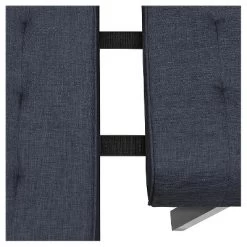 Eve Velvet Upholstered Convertible Futon - Room & Joy -Room & Joy GUEST 4d832d67 5a63 48d5 952d 9761c6c2de03