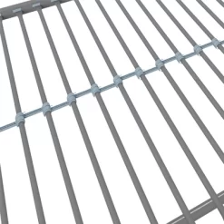 Twin Betony Kids' Bunk Bed With Storage Bins Silver - Room & Joy -Room & Joy GUEST 50884f89 084b 47da bf1b 61037596b3a5