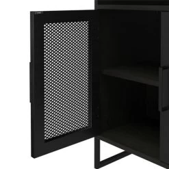 Pacer Storage Cabinet Black Oak - Room & Joy 18 Pacer Storage Cabinet Black Oak - Room & Joy -Room & Joy GUEST 51367835 1317 4390 9878 475e7feb39bc