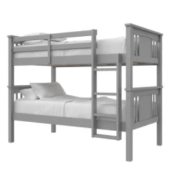 Twin Over Twin Miller Wood Bunk Bed - Room & Joy -Room & Joy GUEST 577448b2 2725 43bb 845e 7f262f4fc689