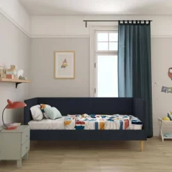 Fabio Mid Century Upholstered Daybed - Room & Joy -Room & Joy GUEST 5b0d78e6 c214 4323 8856 39284d63db5c