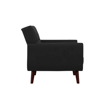 Fiore Modern Chair Faux Leather - Room & Joy 6 Fiore Modern Chair Faux Leather - Room & Joy - Image 4