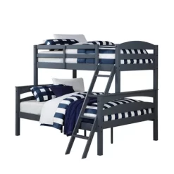 Twin Over Full Melvin Wood Bunk Bed - Room & Joy -Room & Joy GUEST 5d21eabe a139 4c3b a4b4 5d44a1fa7ac8