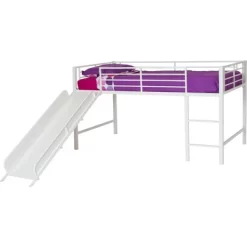 Kids' Melia Junior Metal Loft Bed With Slide - Room & Joy -Room & Joy GUEST 5e5ea3ee 891b 4780 b2f1 d5d5969888ee