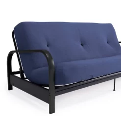 Full Axton Metal Arm Futon Frame With Mattress - Room & Joy -Room & Joy GUEST 5f4d19ec 02f6 478d b11c 542a58db0bf0