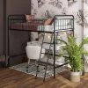Twin Kaila Metal Loft Bed Black - Room & Joy -Room & Joy GUEST 600ebbb3 c889 4060 869d df8b7cfc9b80