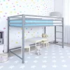 Max Metal Junior Loft Bed Silver - Room & Joy -Room & Joy GUEST 61977377 c697 496e b27d f133c9233dfd