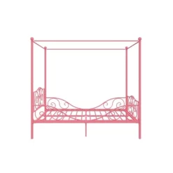 Full Clara Metal Bed Pink - Room & Joy -Room & Joy GUEST 643da59a 28cd 4b8e a408 d6cd61b87009