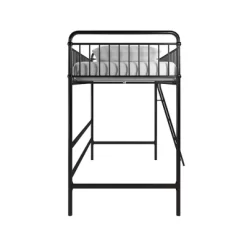 Twin Kaila Metal Loft Bed Black - Room & Joy -Room & Joy GUEST 65d72bd4 86ad 4452 aa54 72d286a50146