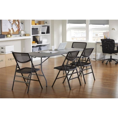 6" Blow Mold Centerfold Table Gray - Room & Joy 10 6" Blow Mold Centerfold Table Gray - Room & Joy - Image 8